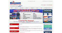 Desktop Screenshot of discountsupplements.com